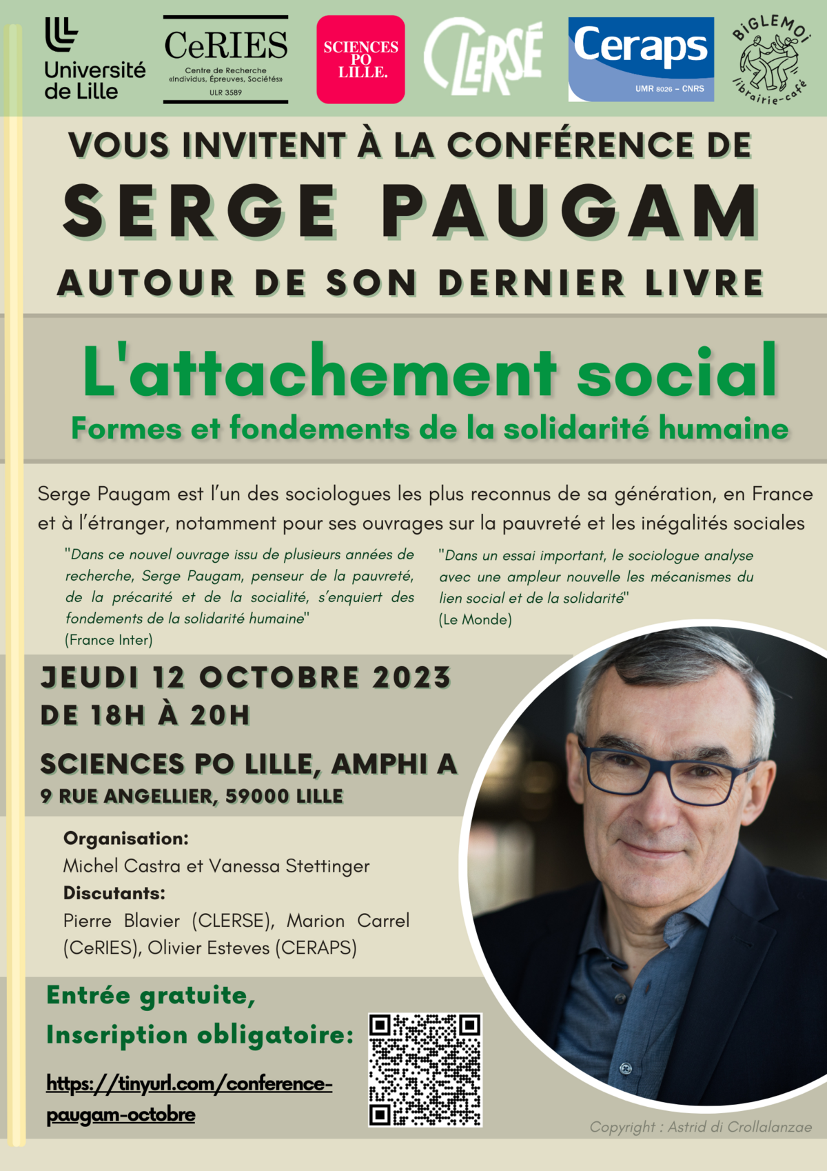 Conf Rence De Serge Paugam L Attachement Social Formes Et Fondements